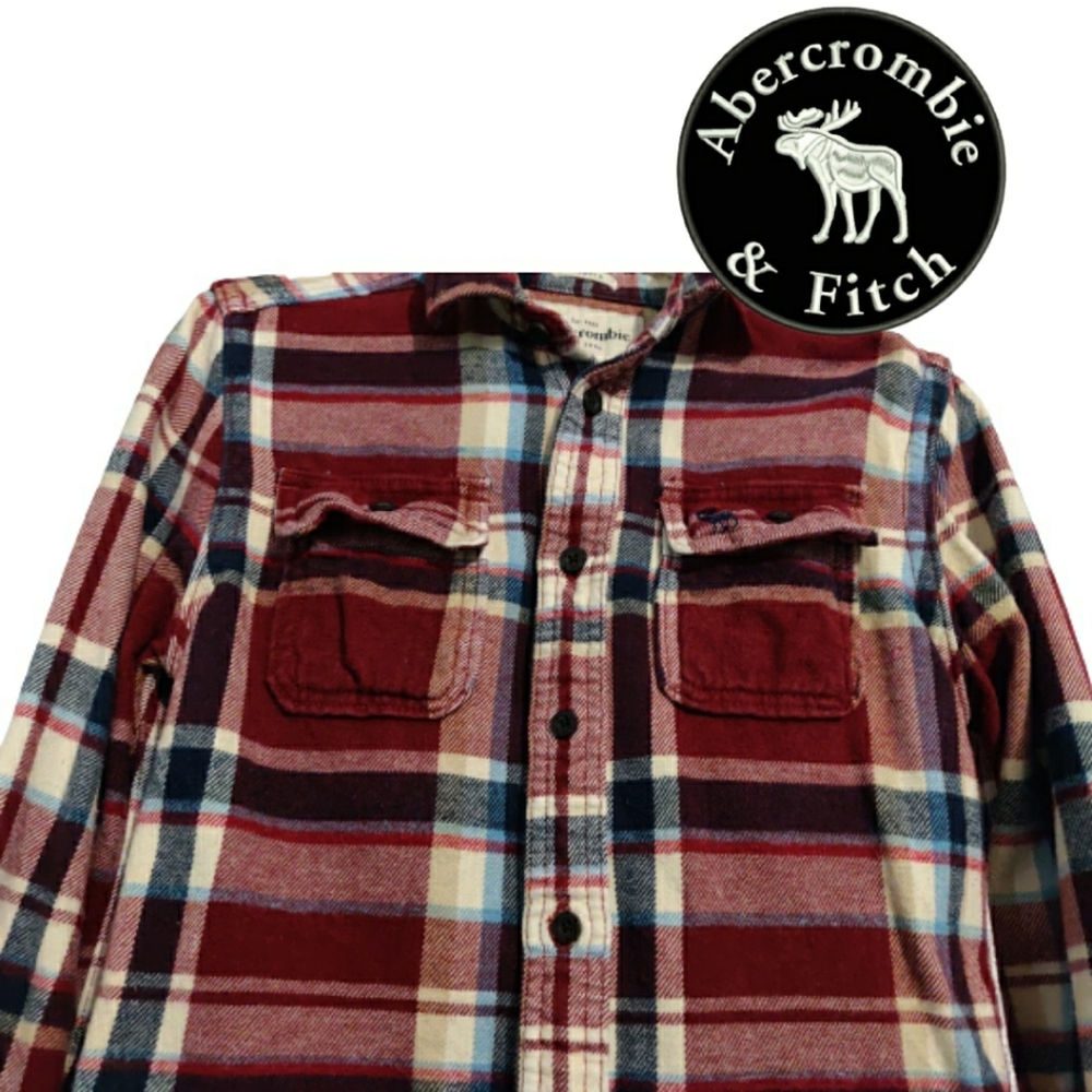 Abercrombie & Fitch Vintage Flannel - Picture 7 of 9